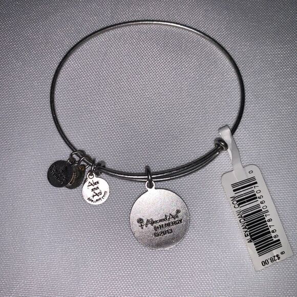 Alex and Ani Hawk spirit Charm Bangle, ALEX AND ANI HAWK SPIRIT CHARM BRACELET - Picture 5 of 5